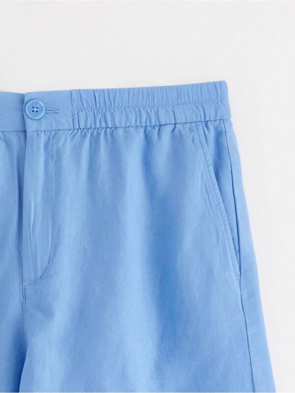 Shorts in linen blend - 3000772-7281