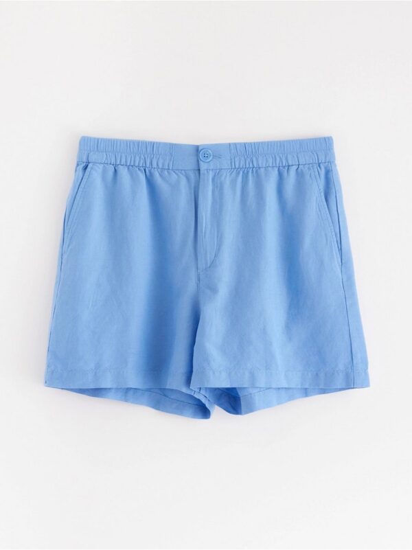 Shorts in linen blend - 3000772-7281