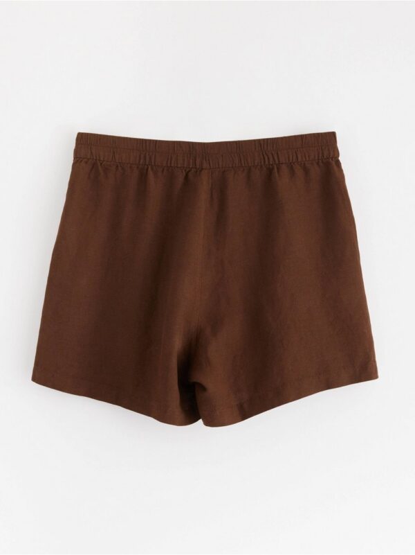 Shorts in linen blend - 3000772-9602