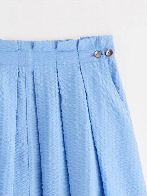 Voluminous midi skirt - 3000939-7281