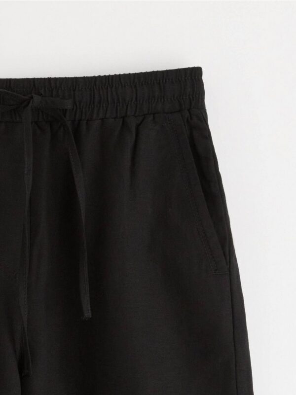 Shorts in linen blend - 3001055-80