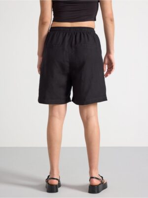 Shorts in linen blend - 3001055-80
