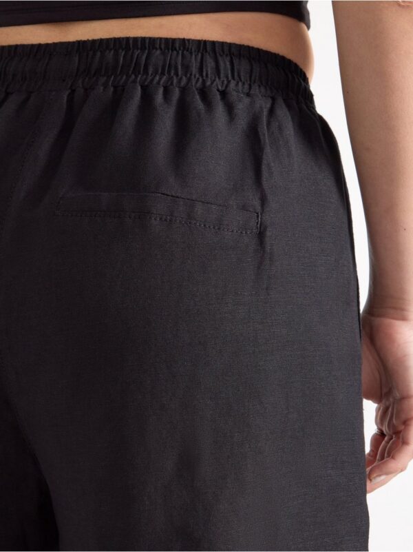 Shorts in linen blend - 3001055-80