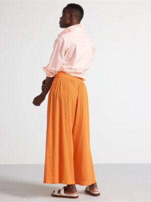 Wide cropped trousers - 3001061-9703