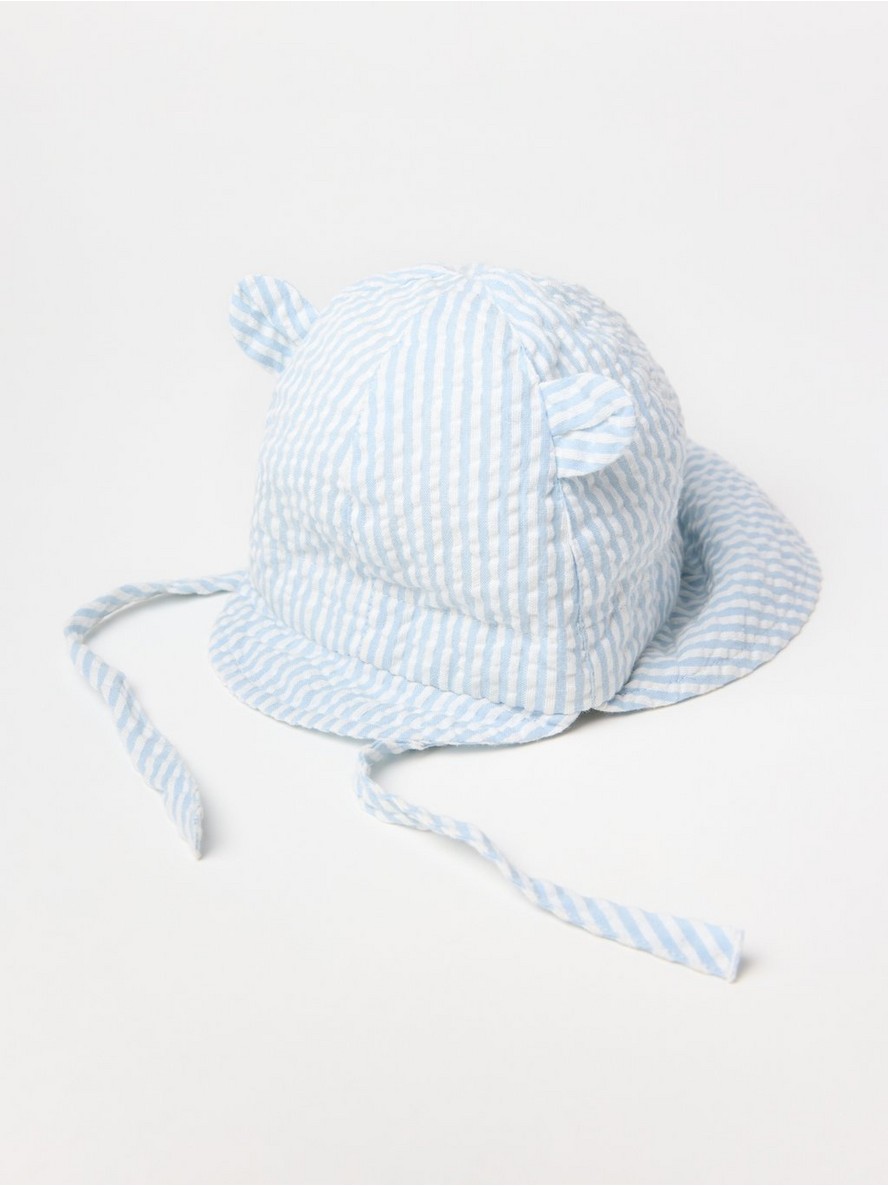 Sesir – Sun hat in seersucker