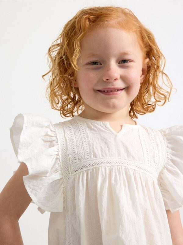 Blouse with frills - 3001142-325