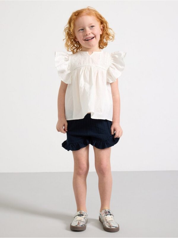 Blouse with frills - 3001142-325