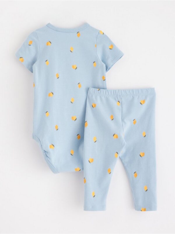 Set - bodysuit and leggings - 3001740-2197