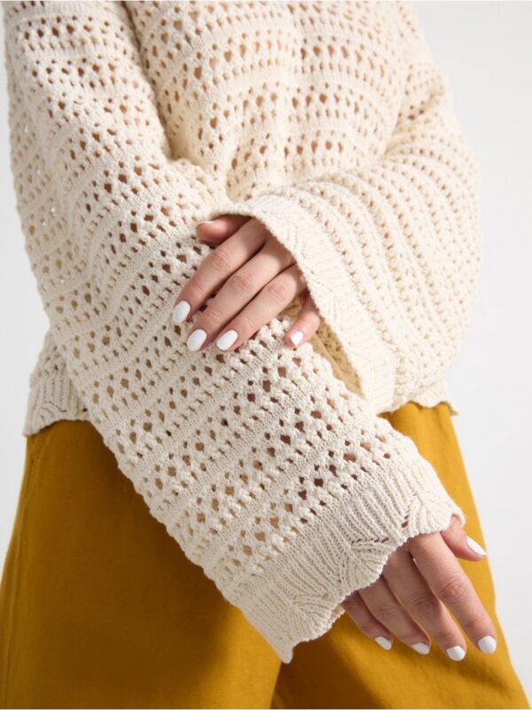 Pattern knit jumper - 3002365-1480