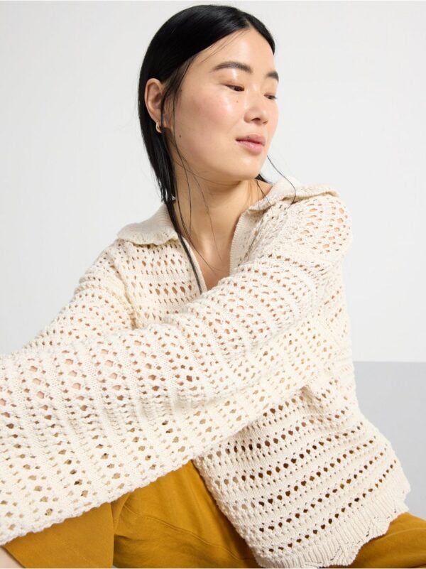 Pattern knit jumper - 3002365-1480