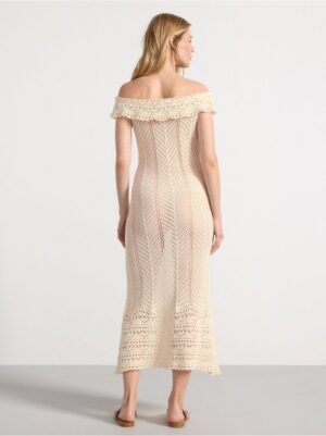 Pattern knit maxi dress - 3002371-1480