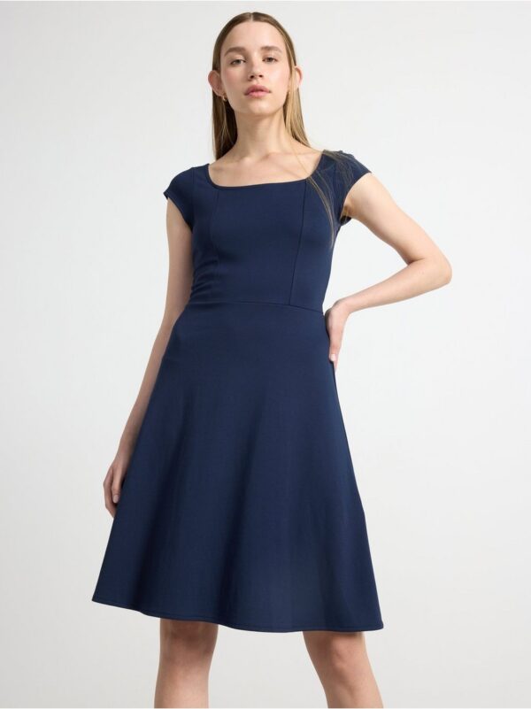 Short-sleeved jersey dress - 3002433-2150