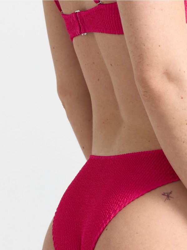 Brazilian crinkled bikini bottom - 8633311-3427