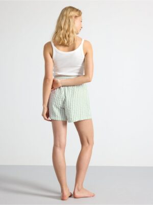 Pyjama shorts in seersucker - 8682477-9353