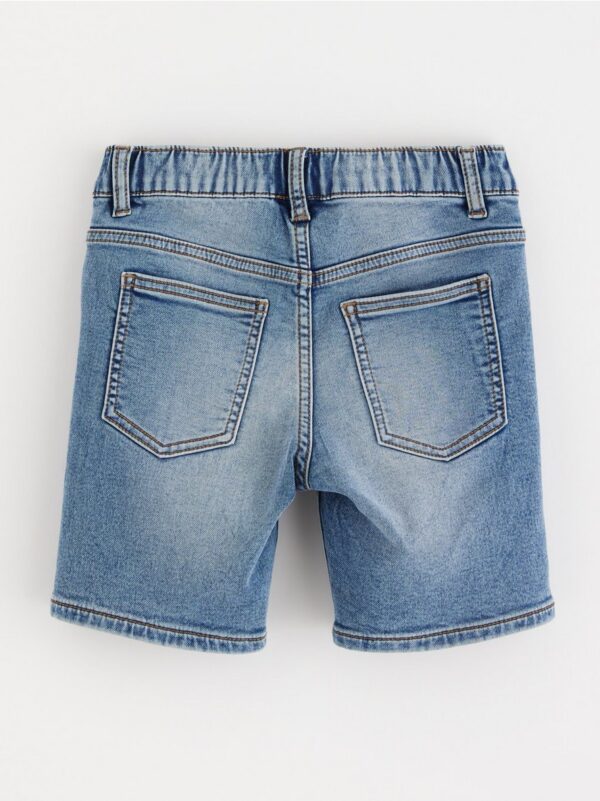 STURE Straight  shorts in denim jersey - 8684088-1556