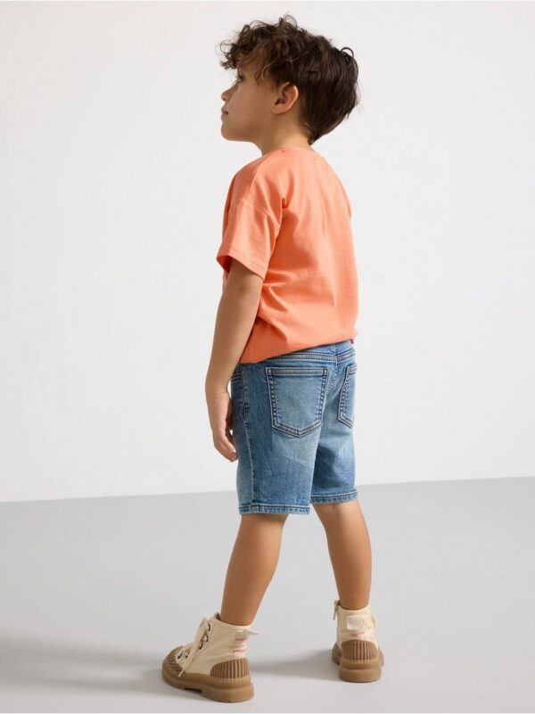 STURE Straight  shorts in denim jersey - 8684088-1556