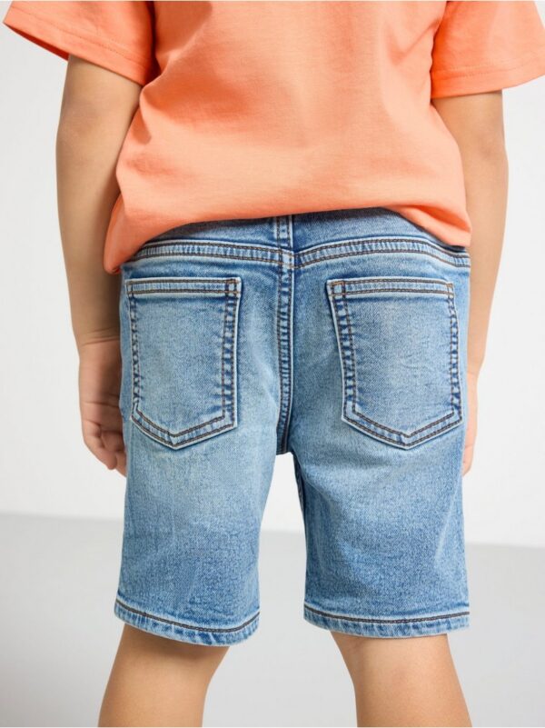 STURE Straight  shorts in denim jersey - 8684088-1556