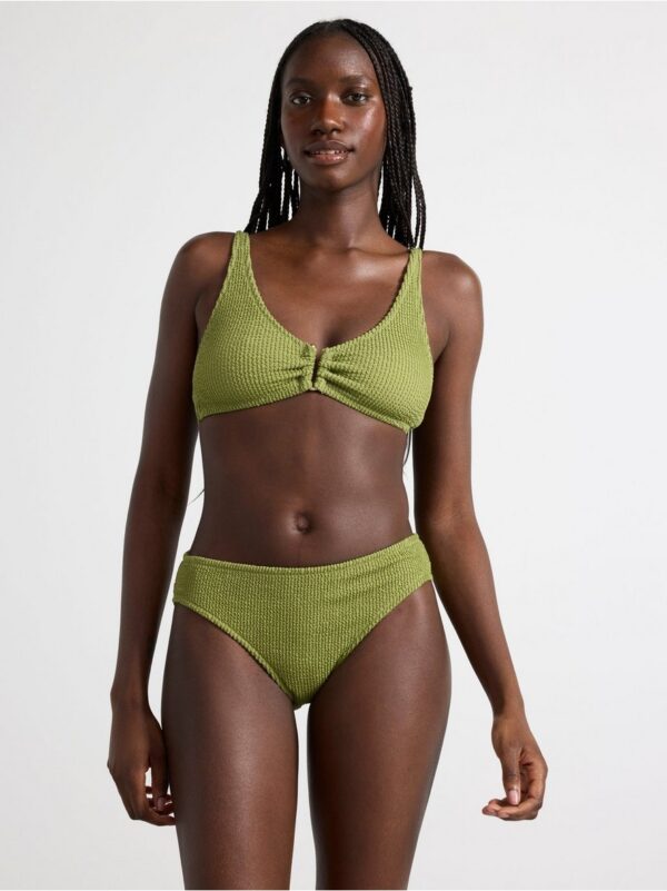 Crinkled Bikini bottom - 8693217-8597