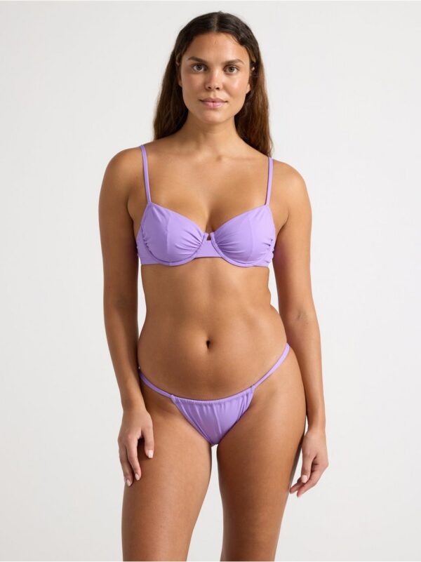 Brazilian  bikini bottom with low waist - 8699890-5822