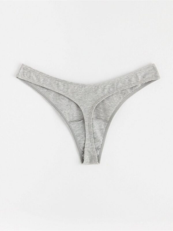 Low waist thong - 8725528-7019