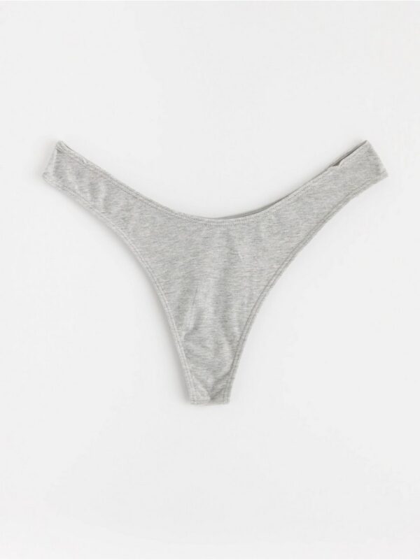 Low waist thong - 8725528-7019