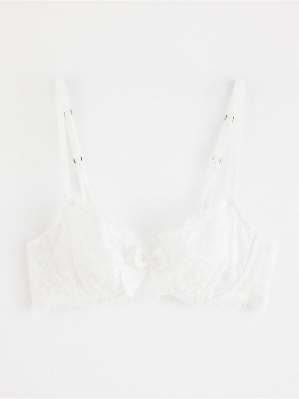 Unpadded bra in lace - 8726822-70