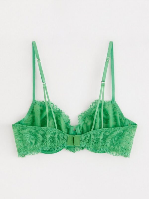 Unpadded bra in lace - 8726822-7982