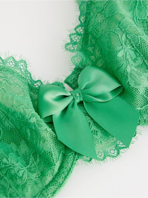 Unpadded bra in lace - 8726822-7982