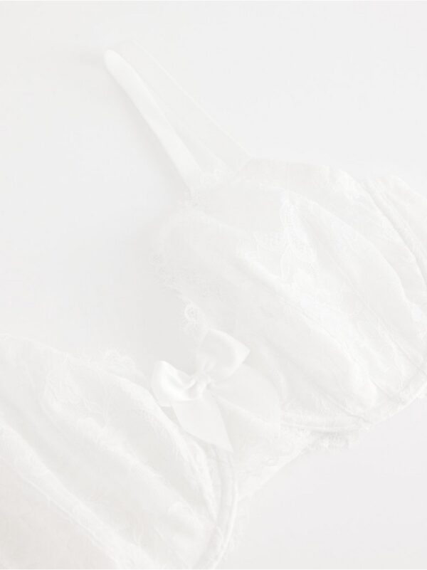 Unpadded bra in lace - 8731469-70