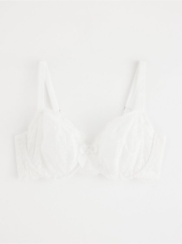 Unpadded bra in lace - 8731469-70