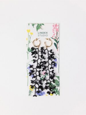 Earrings with flowers - 8765525-80