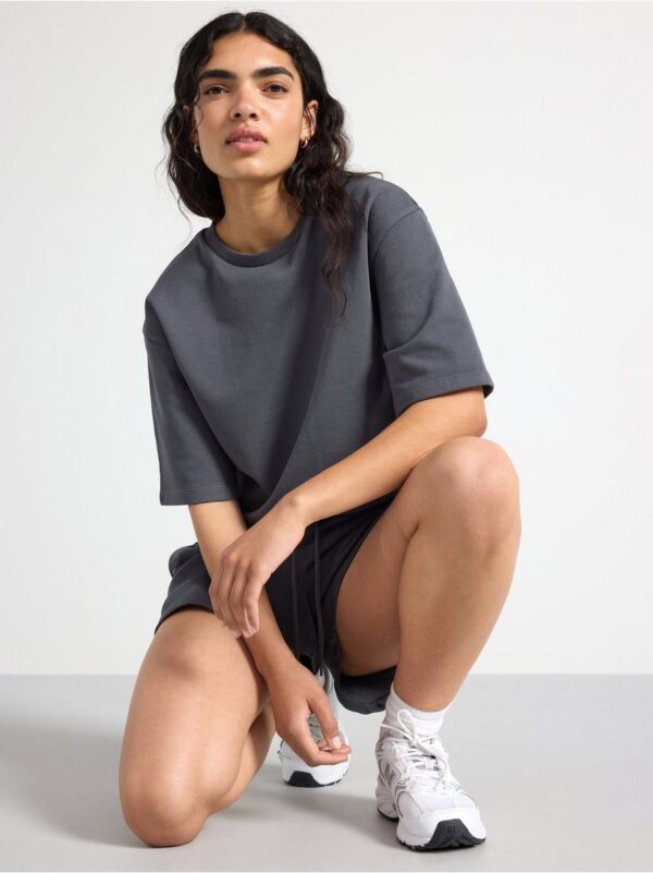 T-shirt in sweatshirt fabric - 3000296-9608