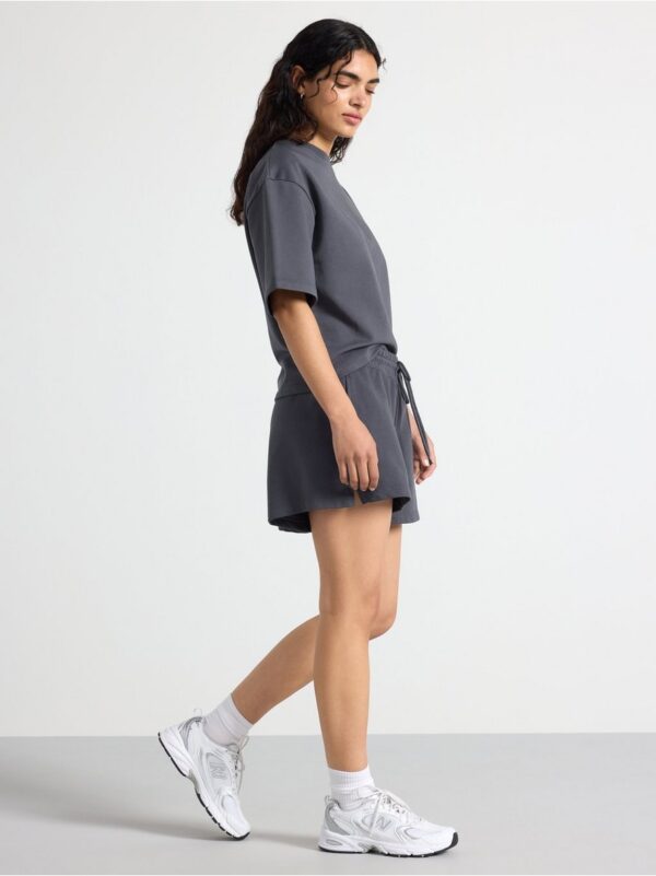 T-shirt in sweatshirt fabric - 3000296-9608