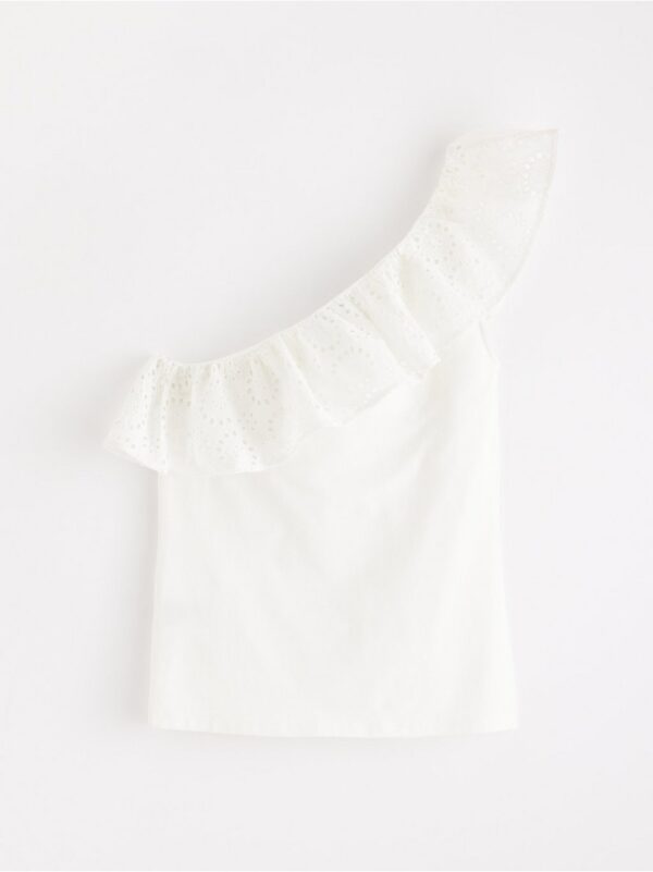 One-shoulder tank top - 3000840-300
