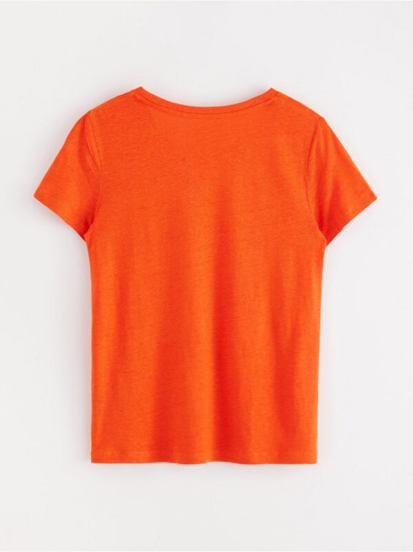 Top in linen blend - 3000874-5372