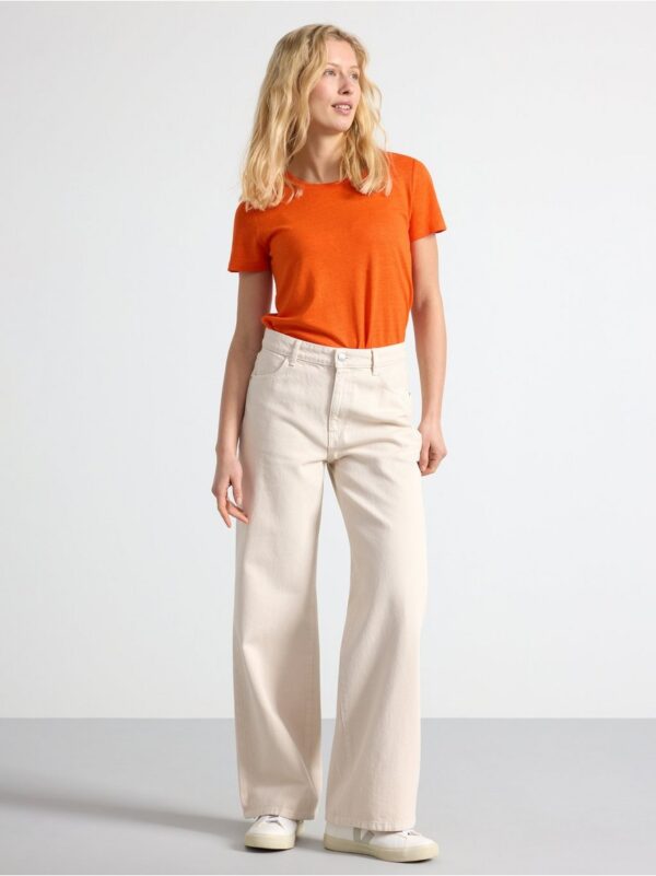 Top in linen blend - 3000874-5372