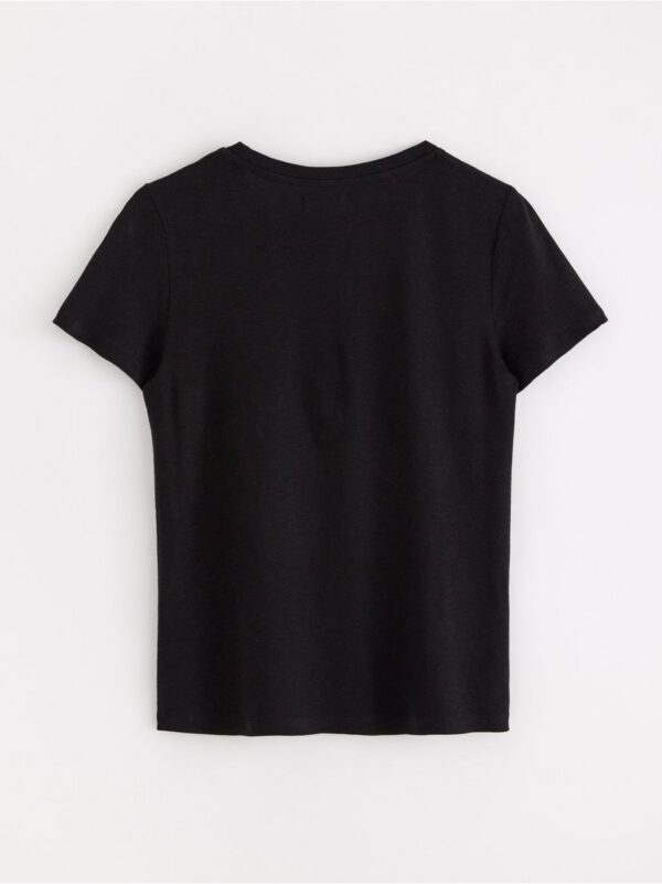 Top in linen blend - 3000874-80
