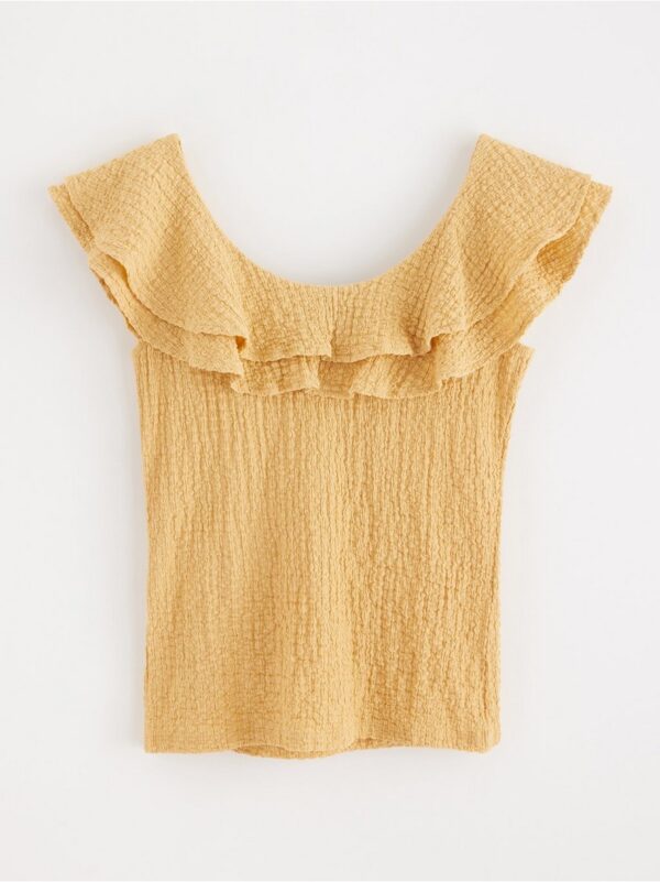 Crinkled tank top - 3001083-2623