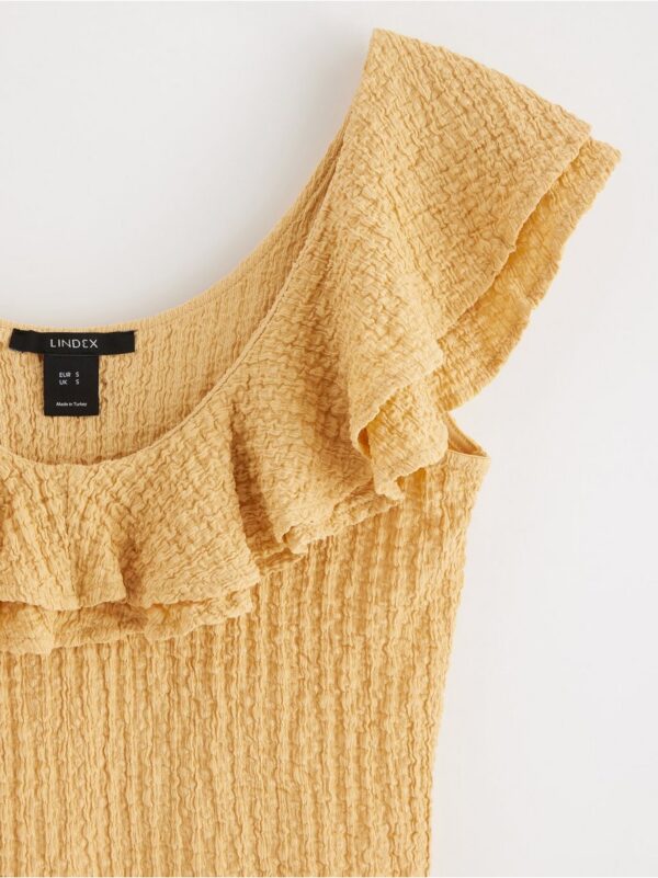 Crinkled tank top - 3001083-2623