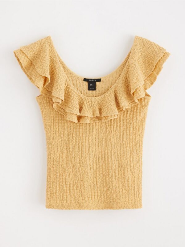 Crinkled tank top - 3001083-2623
