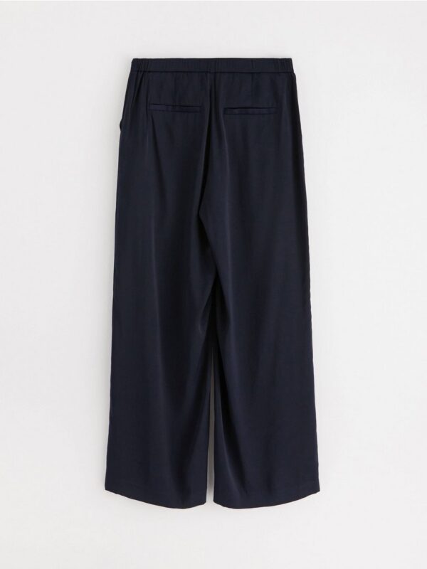 Trousers in satin - 3001227-2521