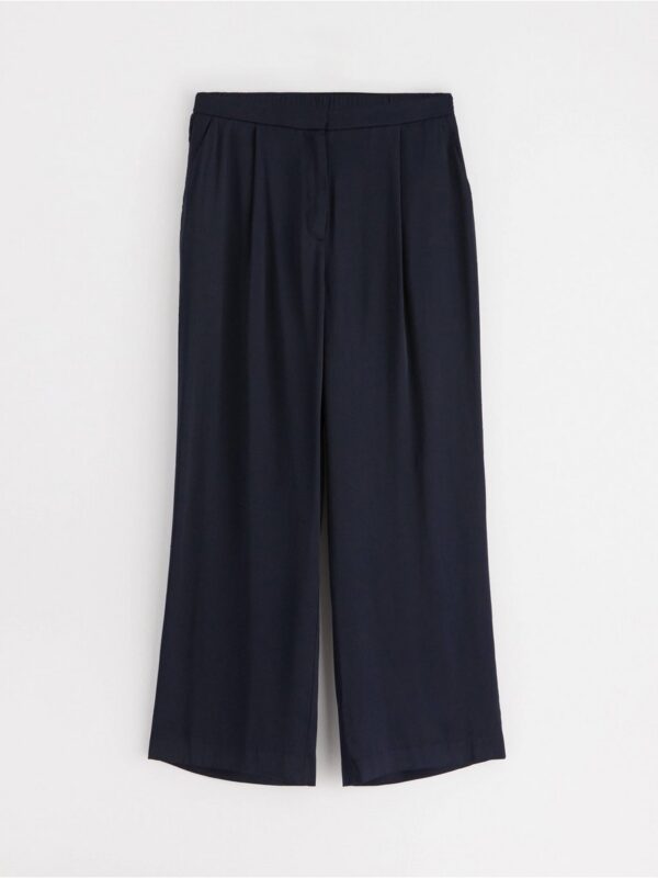 Trousers in satin - 3001227-2521