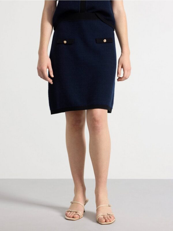 Knitted skirt - 3001230-2521