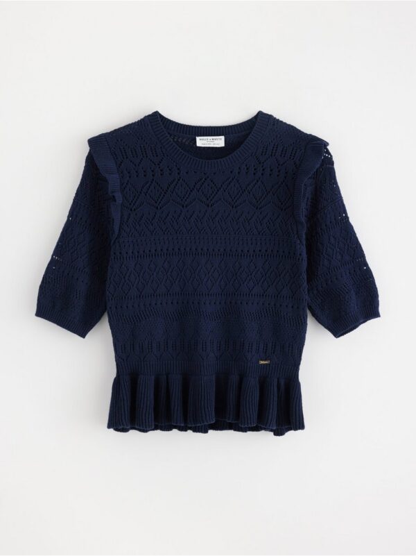 Pattern knit jumper - 3001287-2150