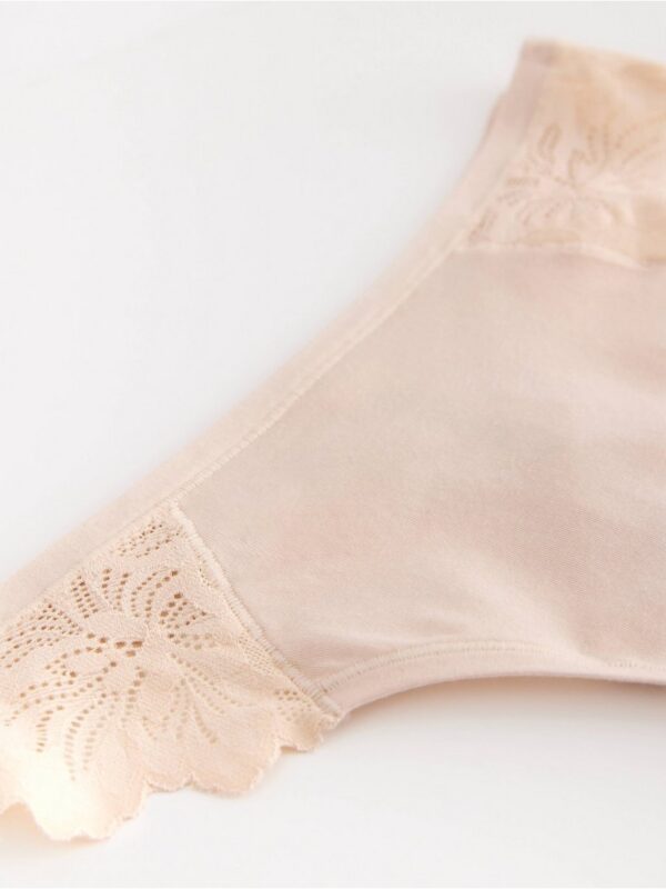Thong in micro cotton - 3001296-2365