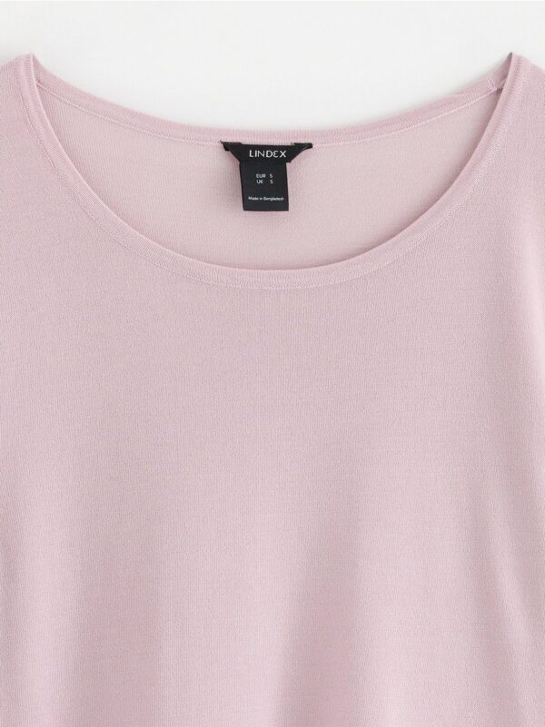 Fine-knitted t-shirt - 3001307-5530