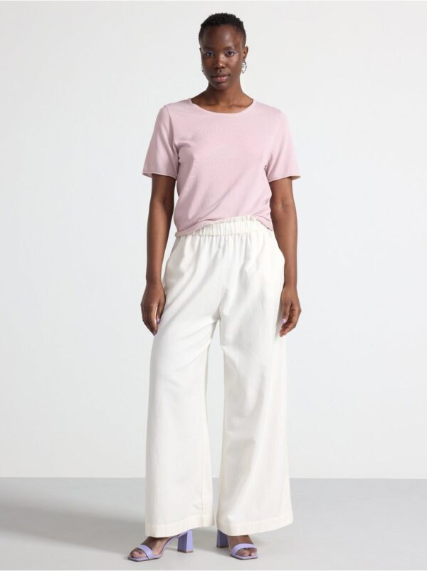 Fine-knitted t-shirt - 3001307-5530