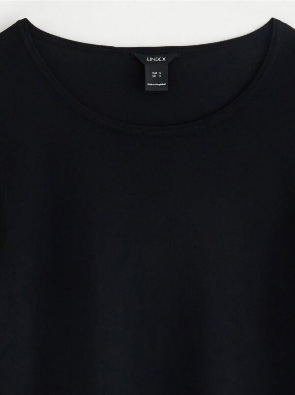 Fine-knitted t-shirt - 3001307-80