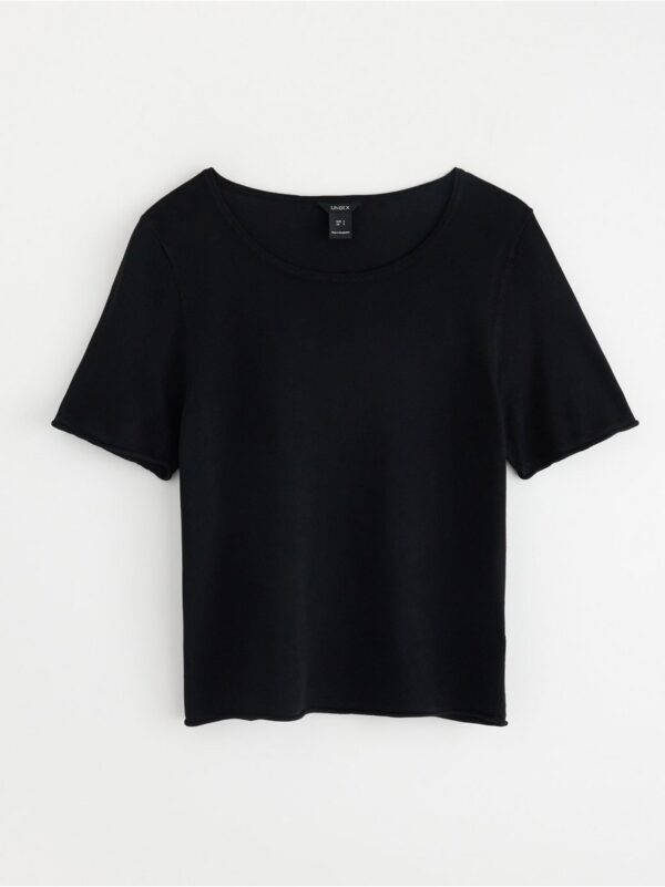 Fine-knitted t-shirt - 3001307-80