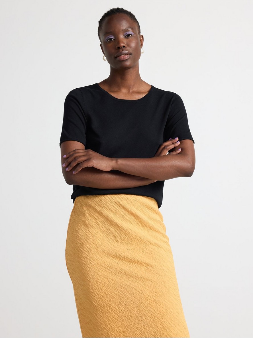 Dzemper – Fine-knitted t-shirt